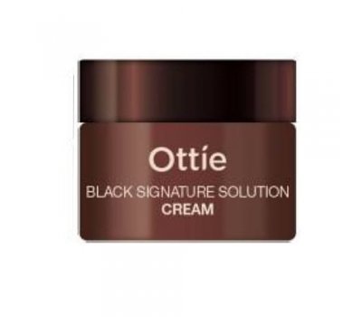 Ottie Black Signature Cream Крем для лица с муцином черной улитки, 50 мл