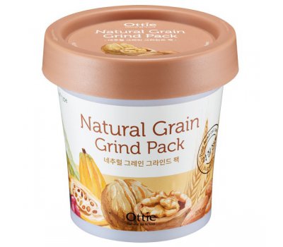 Ottie Natural Grain Grind Pack Питательная зерновая маска для сухой кожи, 100 мл