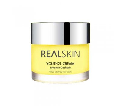 Увлажняющий крем для лица Youth 21 (Vitamin cocktail), Real Skin, 50 мл