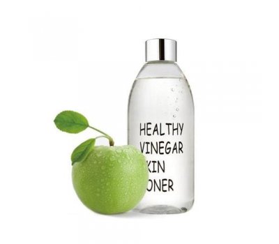Тонер для лица с экстрактом яблока Healthy Vinegar Skin Toner (Apple), Real Skin, 300 мл