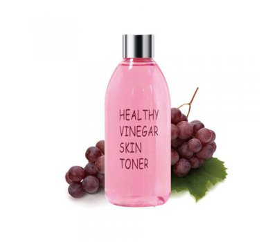 Тонер для лица с экстрактом красного вина Healthy Vinegar Skin Toner (Grape wine), Real Skin, 300 мл