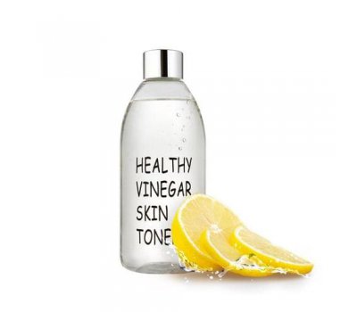 Тонер для лица с лимоном Healthy Vinegar Skin Toner (Lemon), Real Skin, 300 мл