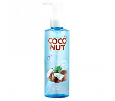 Scinic Coconut Cleansing Oil Гидрофильное масло для лица с кокосом, 195 мл