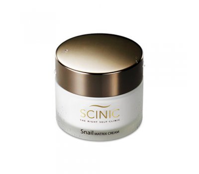 Scinic Snail Matrix Cream Крем для лица с муцином улитки, 50 мл