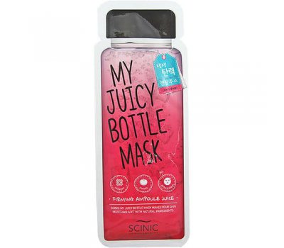 Scinic My Juicy Bottle Mask Firming Ampoule Тканевая маска для лица, 20 мл