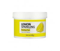 Очищающие пилинг-салфетки с лимоном Secret Key Lemon Sparkling Peeling Pad, 130 мл