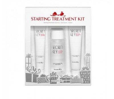 Secret Key Starting Treatment Kit Набор: крем для кожи вокруг глаз, крем для лица, эссенция для лица, 50мл+15г+25г