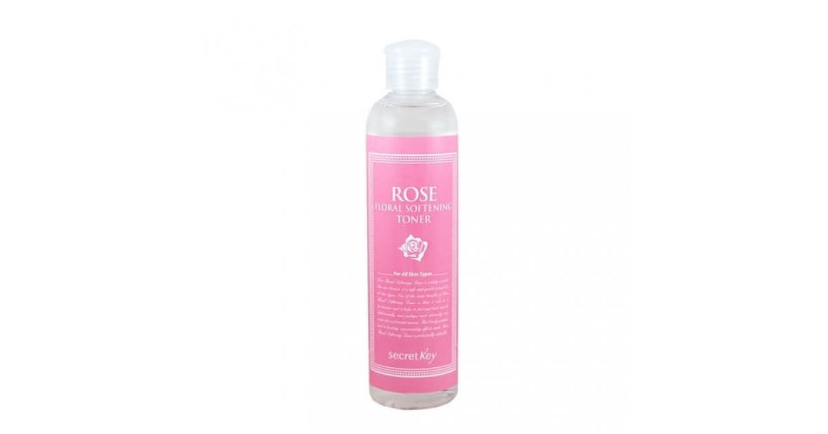 Нужен ли тонер для лица. Secret Key тонер Rose Floral Softening. Secret Key тонер для лица Floral Softening Toner, 248ml. Тонер для лица Secret Key Rose Floral Softening Toner, 248 мл. Тонер Secret Key Rose Floral Softening Toner.