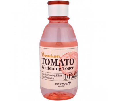 Осветляющий тонер с экстрактом томата Premium Tomato Whitening Toner, 180 мл, SkinFood