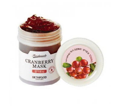 Тонизирующая маска для лица с экстрактом клюквы Freshmade Cranberry Mask SkinFood, 90 мл
