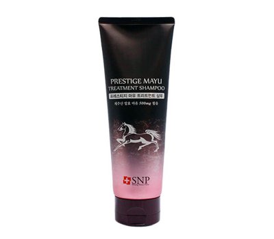 Восстанавливающий шампунь для волос с лошадиным маслом Prestige Mayu Treatment Shampoo SNP, 250 мл