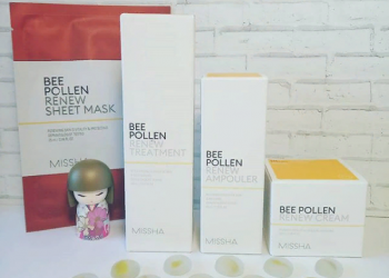 Знакомимся с серией косметики на основе пчелиной пыльцы Bee Pollen Renew