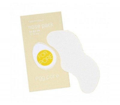 Очищающие полоски для носа Egg Pore Nose Pack Tony Moly