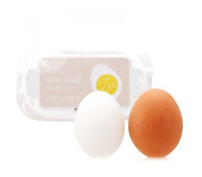 Мыло-маска для очистки пор Egg Pore Shiny Skin Soap Tony Moly	