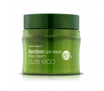 Увлажняющий крем для лица с экстрактом бамбука Pure Eco Bamboo Cold Water Moist Cream Tony Moly