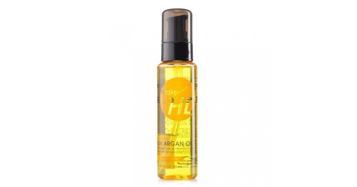 Tony Moly make HD Argan Oil. Аргановое масло для волос "make HD Silk Argan Oil". [TONYMOLY] make HD Silk Argan Oil 85m. Аргановое масло для волос Tony Molly.