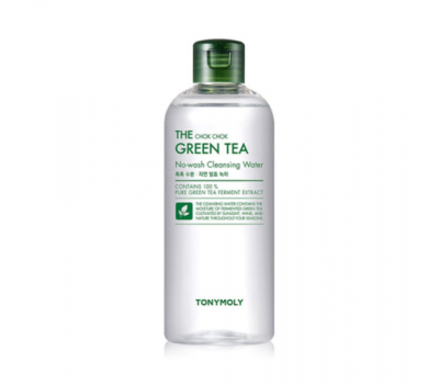 Tony Moly The Chok Chok Green Tea Cleansing Water Мицеллярная вода для лица с зеленым чаем, 300 мл