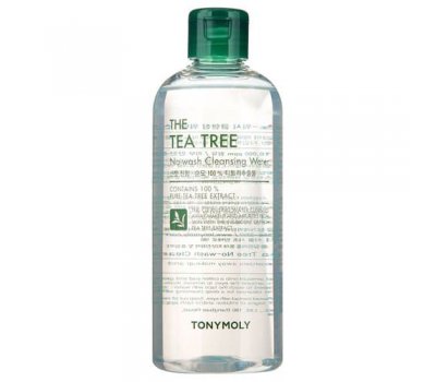 Tony Moly The Tea Tree No Wash Cleansing Water Мицеллярная вода для лица, 300 мл