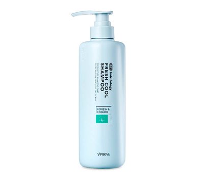 Освежающий шампунь для волос Hairtology Fresh Cool Shampoo Vprove, 490 мл
