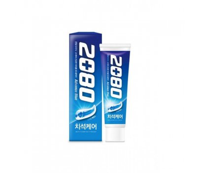 Отбеливающая зубная паста Aekyung 2080 Advance Blue Toothpaste Scrub Essence, 120 гр